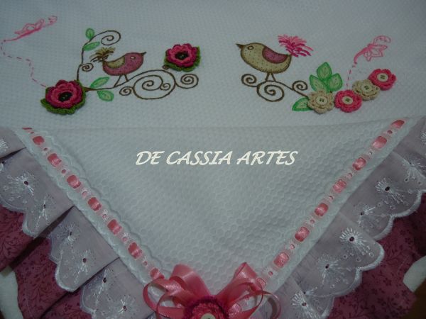 MANTA CUSTOMIZADA PASSARINHOS