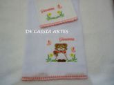 KIT FRALDAS BORDADAS MENINA FLOR